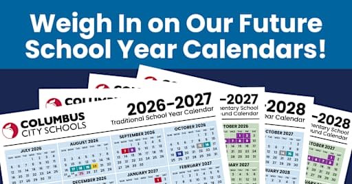 Columbus City Schools Calendar 2026