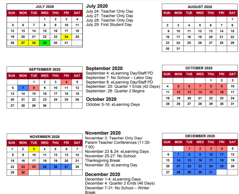 Greater Clark County Schools Calendar 26 27