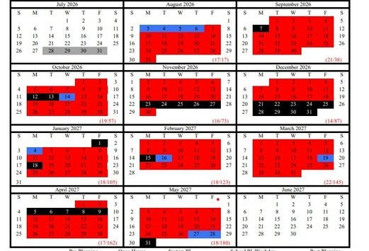 Hall County Schools Calendar 26 27