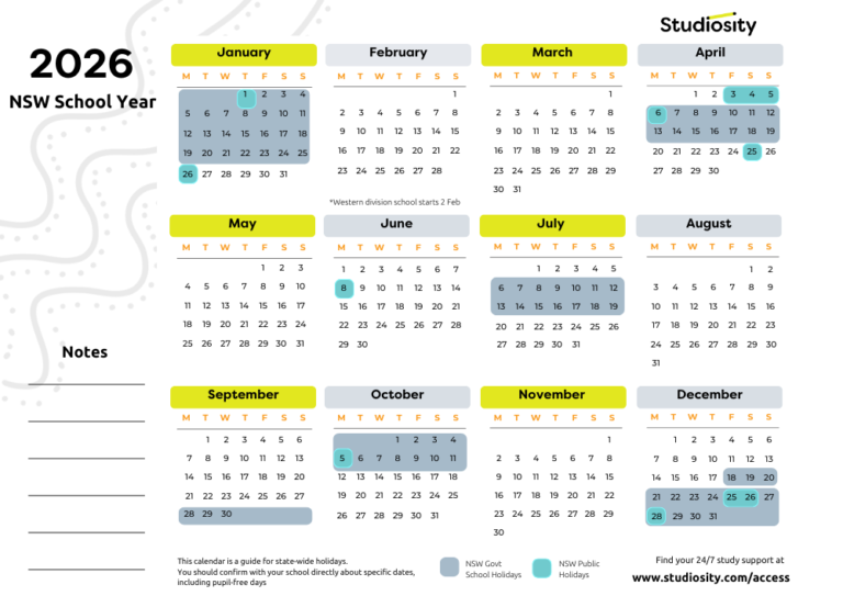 Nsw School Calendar 2026