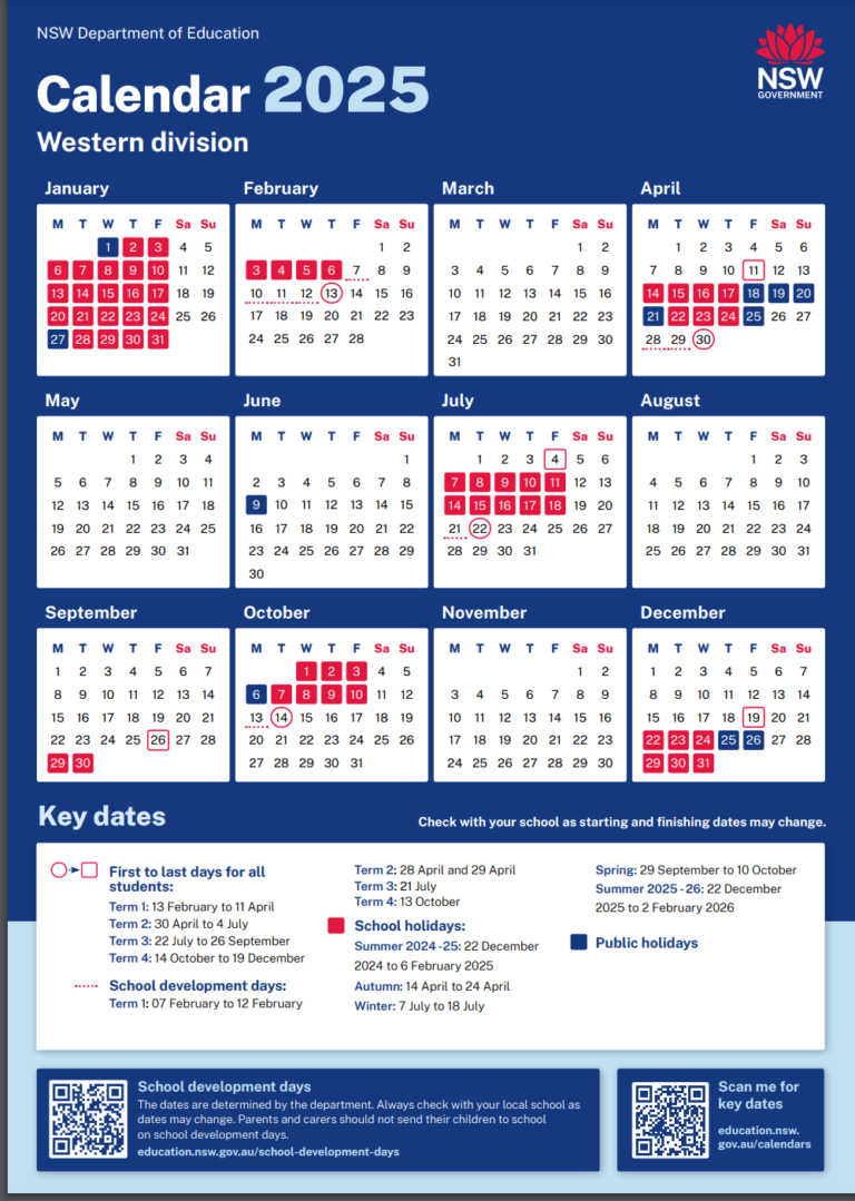 Nsw School Calendar
