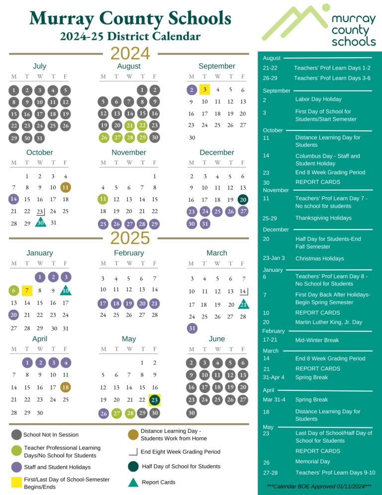 Complete Maury County School Calendar Overview 12 Complete Maury County School Calendar Overview