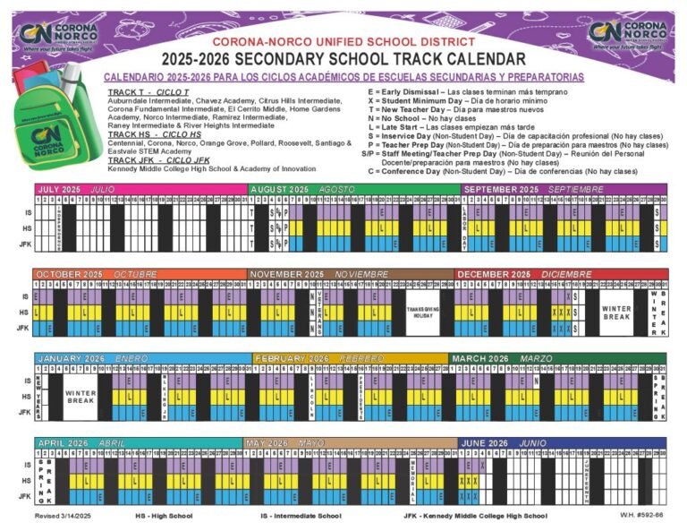 Cnusd School Calendar