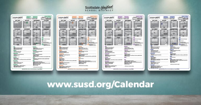Susd School Calendar