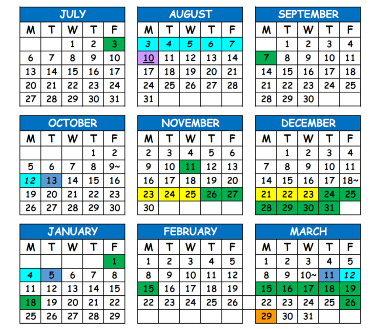 Duval County School Calendar 26 27